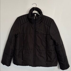 Zella Women’s Black Puffer Coat